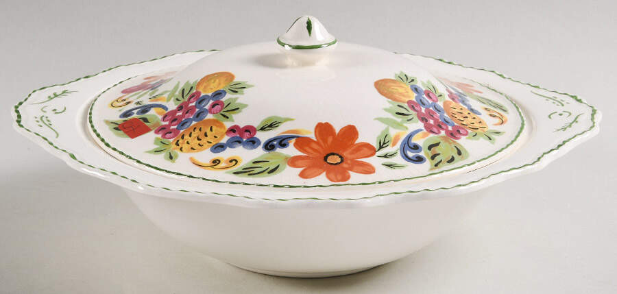 Harvest Round Covered Vegetable by Steubenville-1