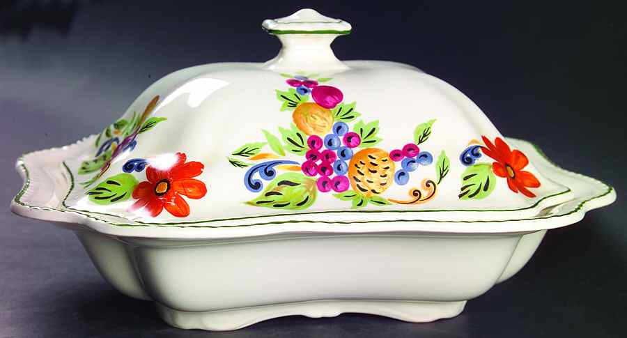 Harvest Rectangular Covered Vegetable by Steubenville-1