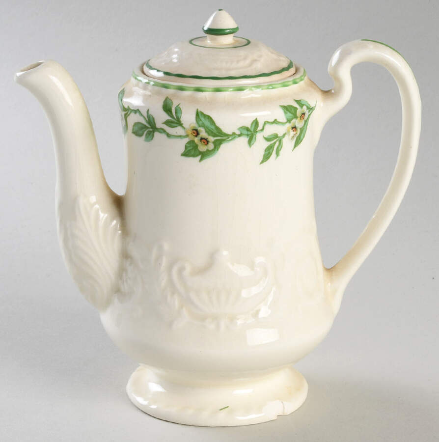 Orange Blossom Individual Coffee Pot & Lid by Steubenville-1
