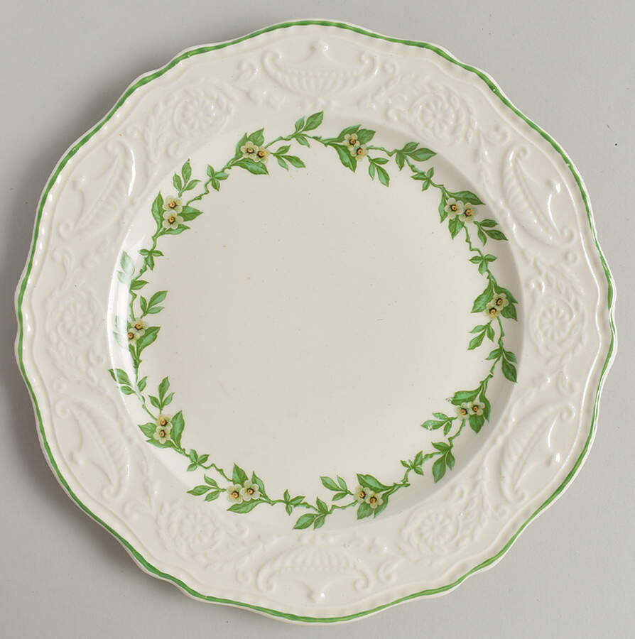 Orange Blossom Luncheon Plate by Steubenville-1