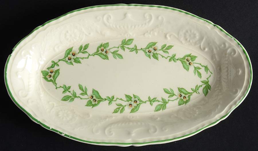 Orange Blossom Relish/Gravy Underplate by Steubenville-1