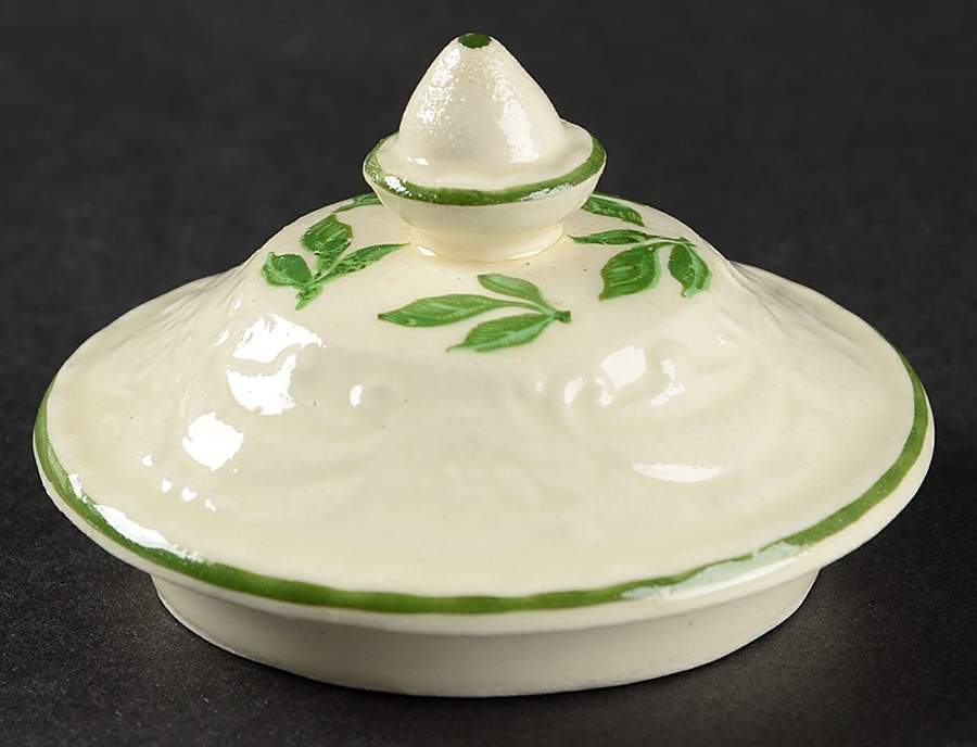 Orange Blossom Lid for Sugar Bowl by Steubenville-1