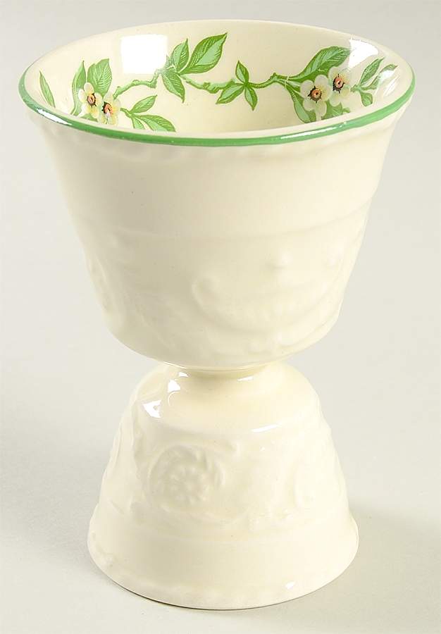 Orange Blossom Double Egg Cup by Steubenville-1