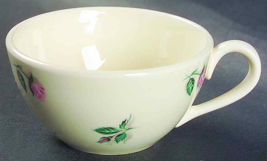 Rosebud Flat Cup by Steubenville-1