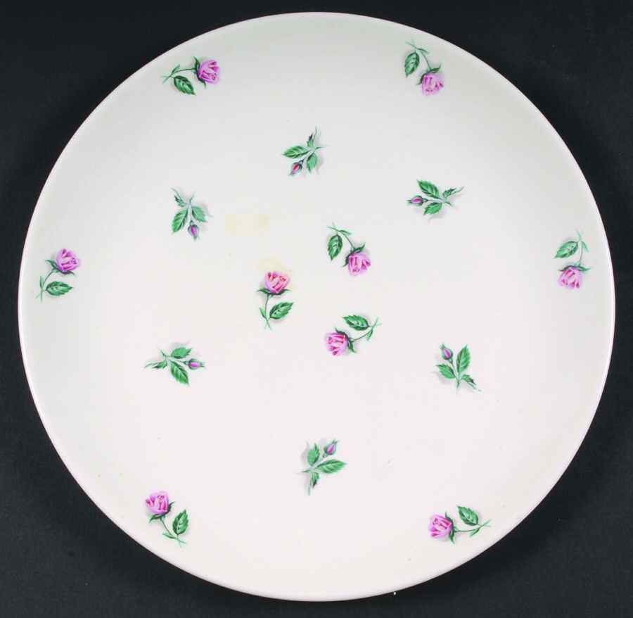 Rosebud Dinner Plate by Steubenville-1