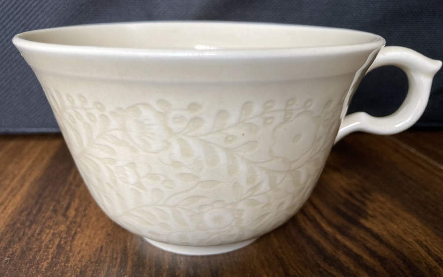 Shalimar Beige Flat Cup & Saucer Set by Steubenville-1