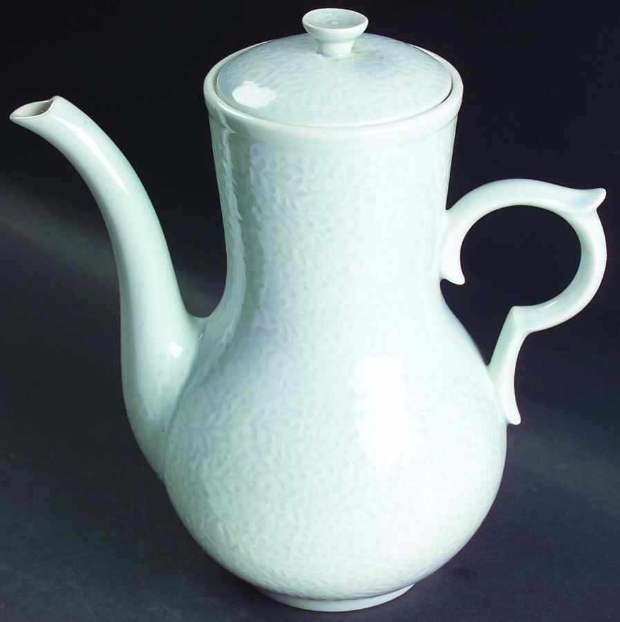 Shalimar Blue Coffee Pot & Lid by Steubenville-1