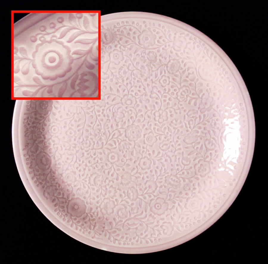 Shalimar Pink Dinner Plate by Steubenville-1