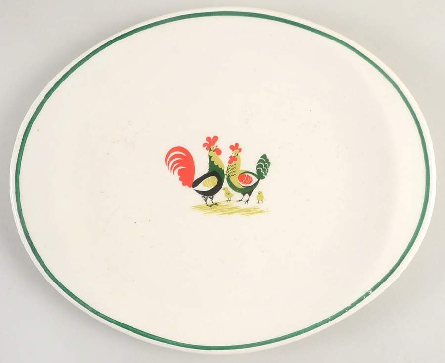 Family Affair 11" Oval Serving Platter by Steubenville-1