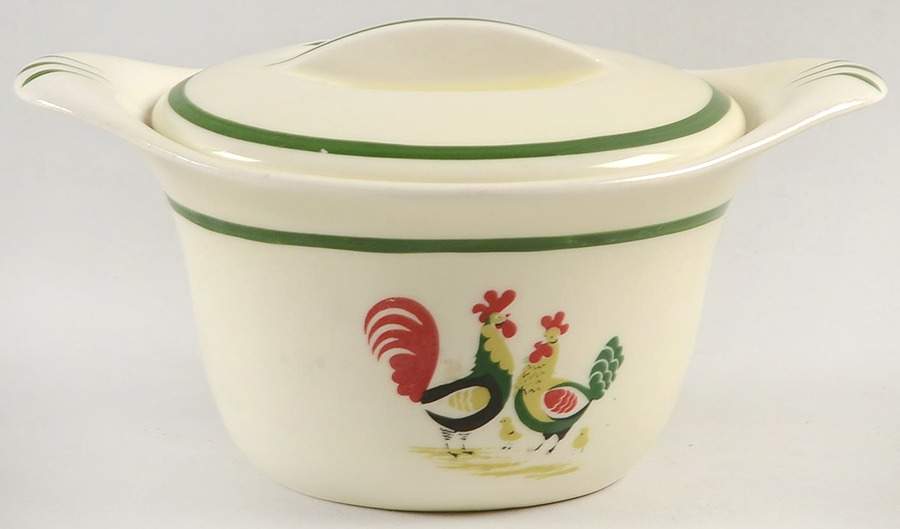 Family Affair Sugar Bowl & Lid by Steubenville-1