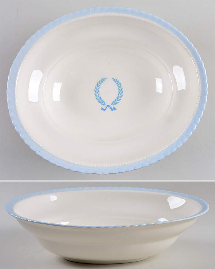 STB39 9" Oval Vegetable Bowl by Steubenville-1