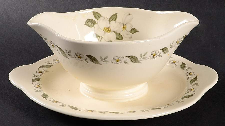 STB40 Gravy Boat with Attached Underplate by Steubenville-1