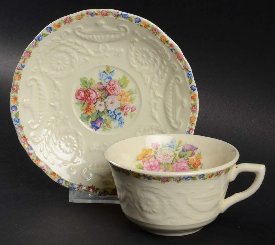 703 Flat Cup & Saucer Set by Steubenville-1