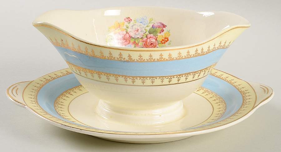 STB53 Gravy Boat with Attached Underplate by Steubenville-1