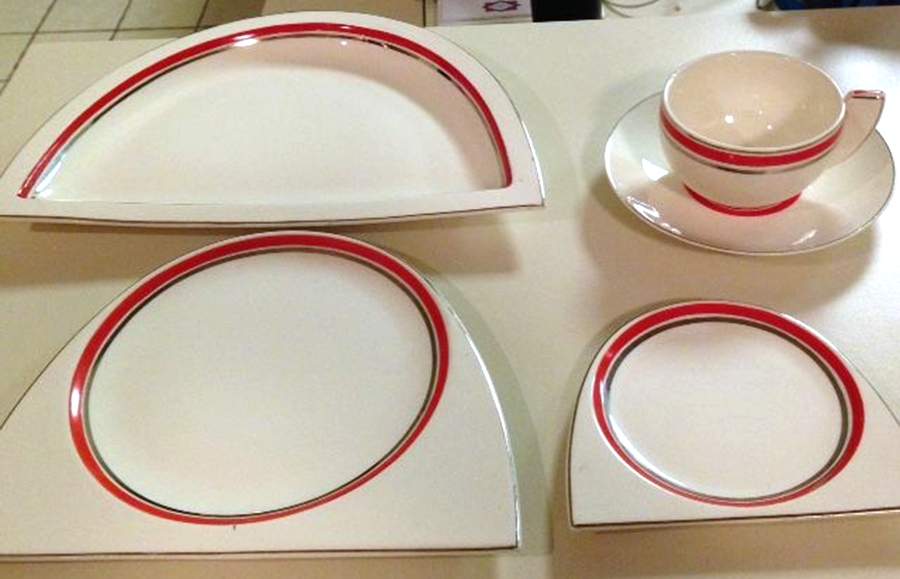 STB56 Flat Cup & Saucer Set by Steubenville-1