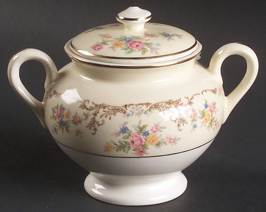 1085 Sugar Bowl & Lid by Steubenville-1