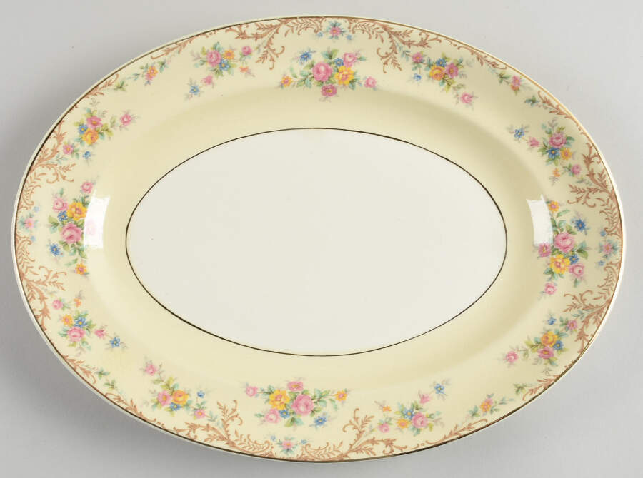 1085 13" Oval Serving Platter by Steubenville-1