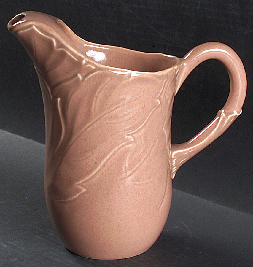 Woodfield Coral (Salmon Pink) 58 Oz Pitcher by Steubenville-1