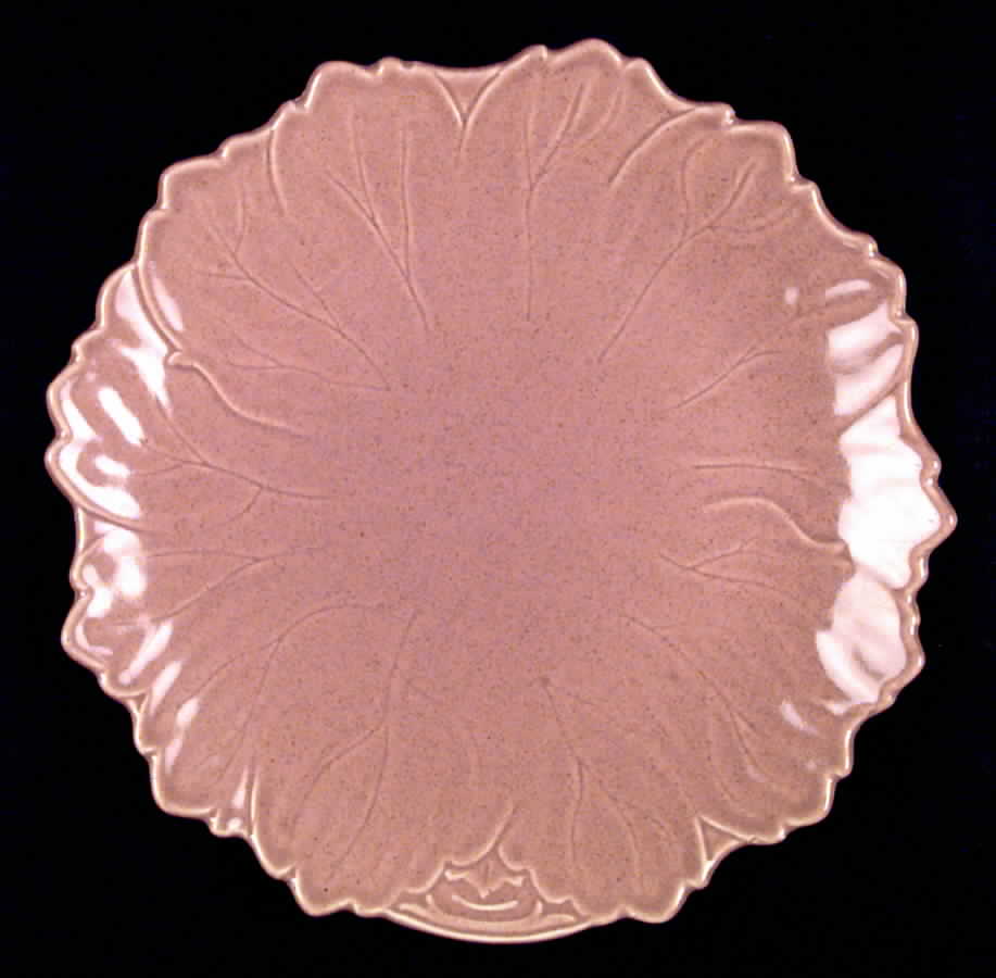 Woodfield Coral (Salmon Pink) Dinner Plate by Steubenville-1
