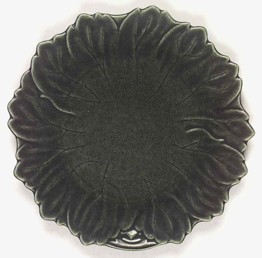Woodfield Dark Green (Tropic) Dinner Plate by Steubenville-1