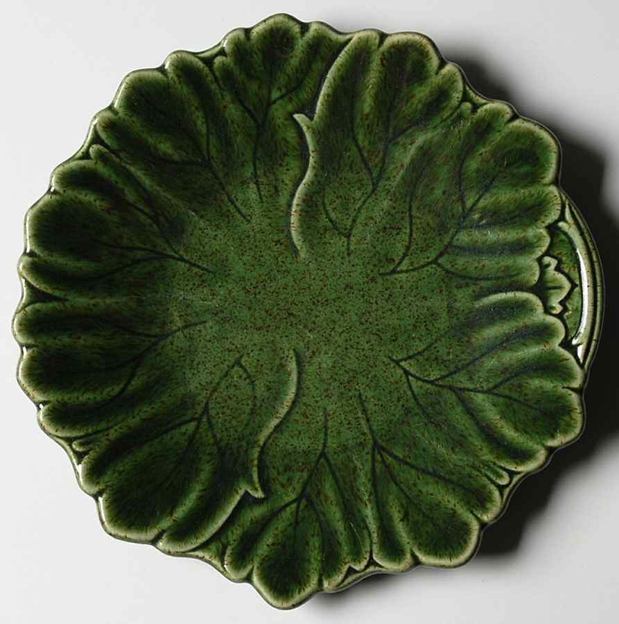Woodfield Dark Green (Tropic) Bread & Butter Plate by Steubenville-1