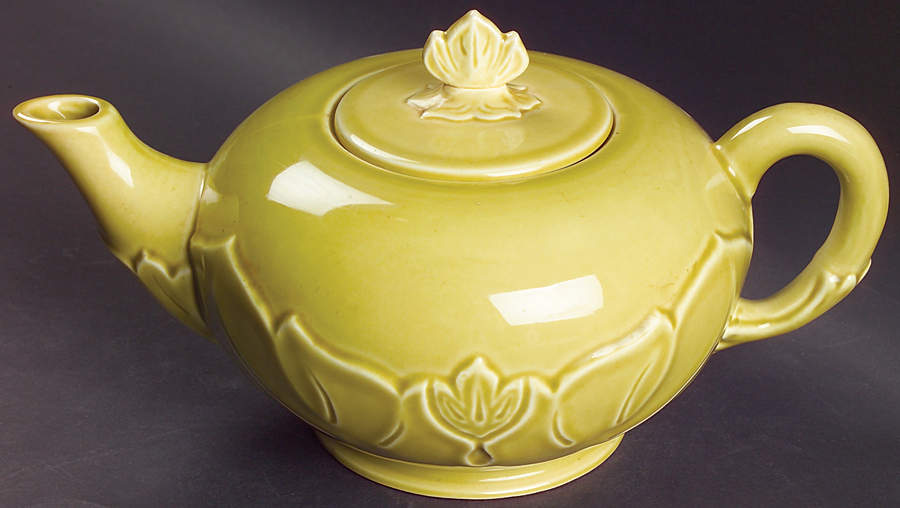 Woodfield Golden Fawn Teapot & Lid by Steubenville-1