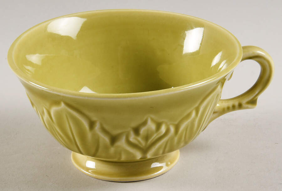 Woodfield Golden Fawn Flat Cup by Steubenville-1