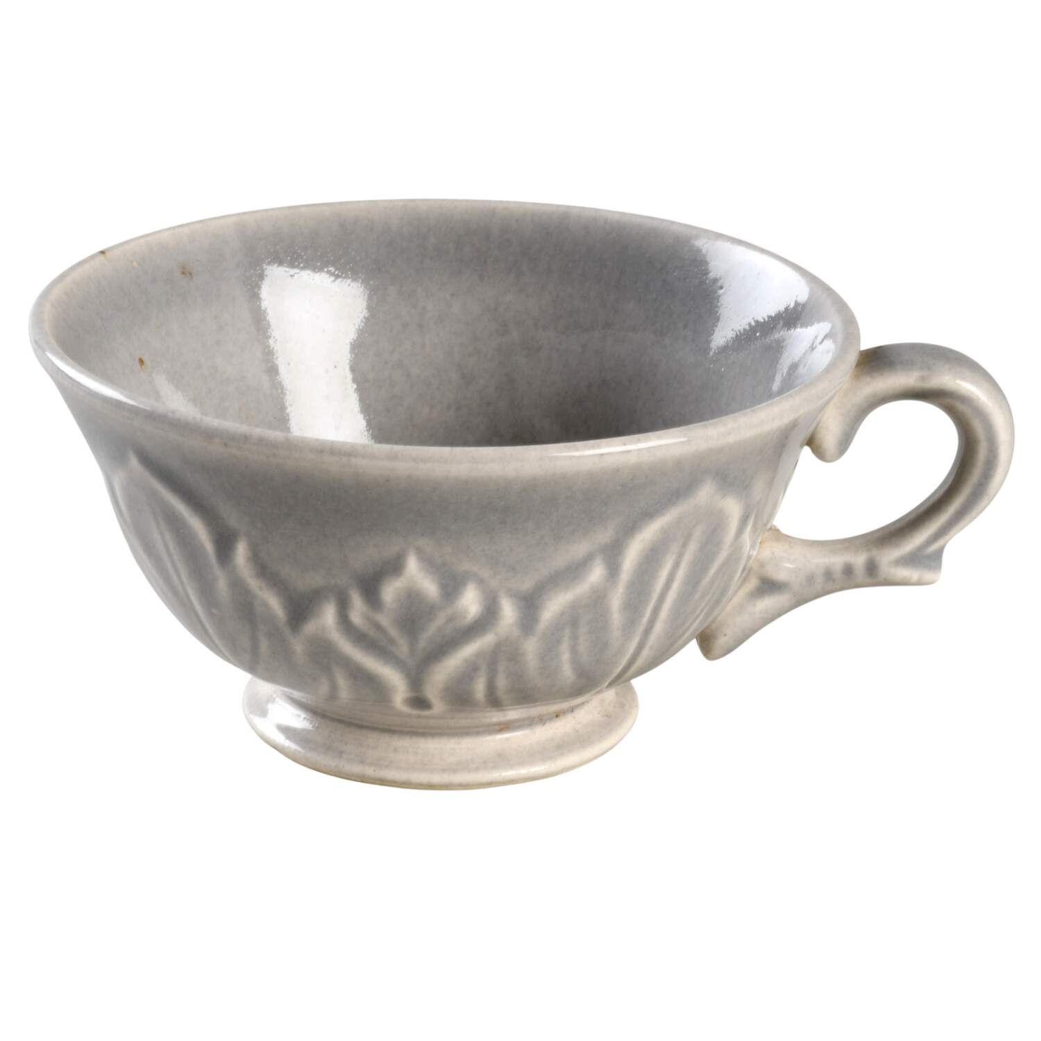Woodfield Dove Gray Footed Cup by Steubenville-1
