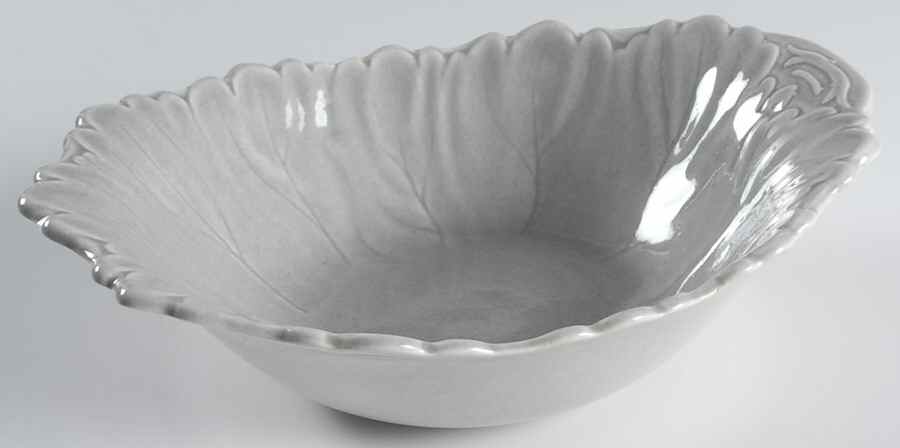 Woodfield Dove Gray 10" Oval Vegetable Bowl by Steubenville-1