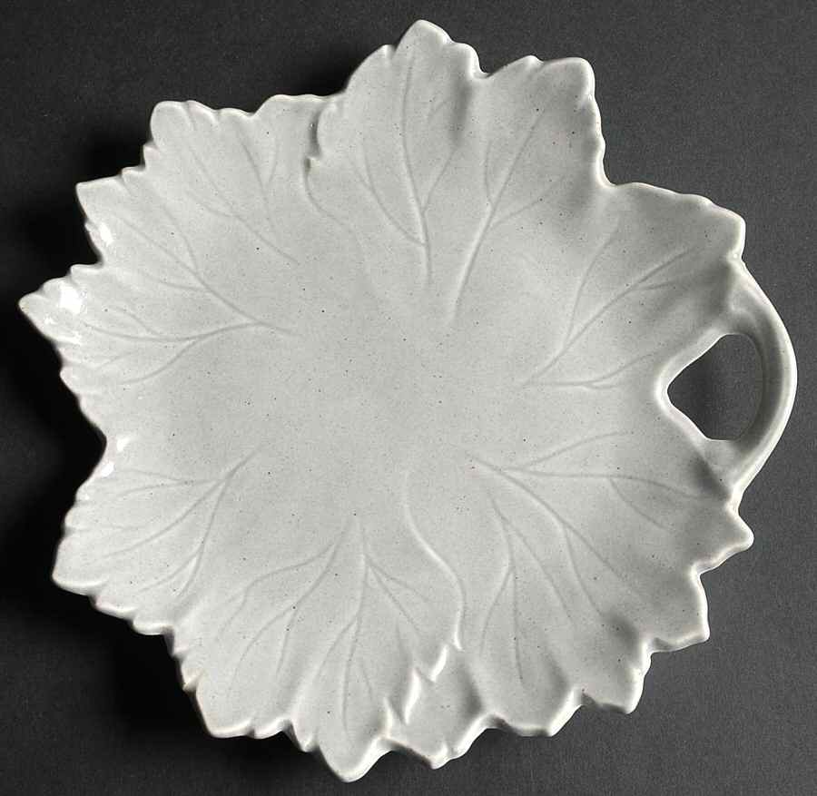 Woodfield Dove Gray 8" Leaf Tray by Steubenville-1