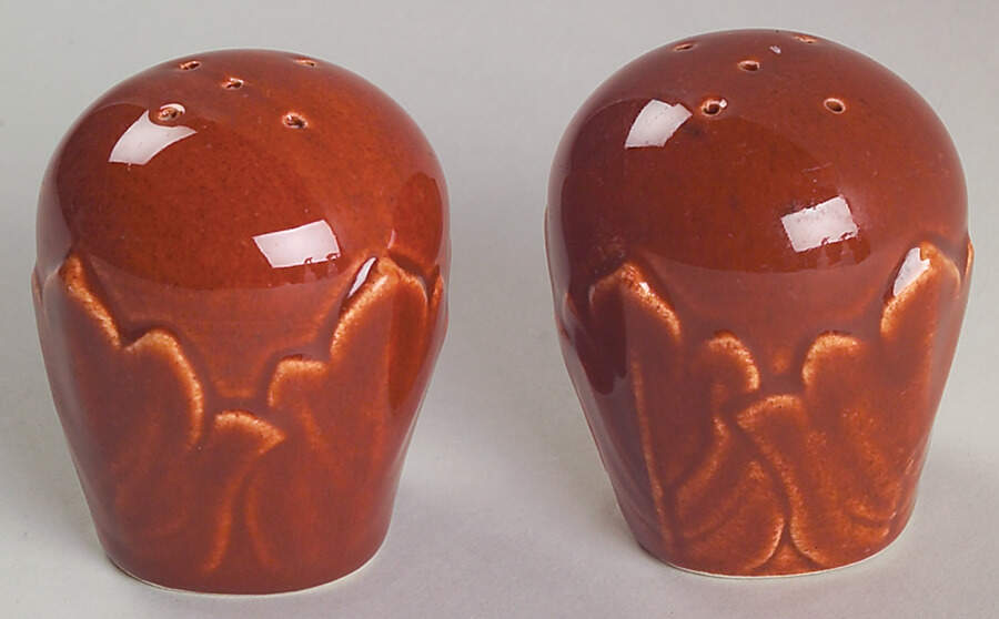 Woodfield Rust Salt & Pepper Set by Steubenville-1