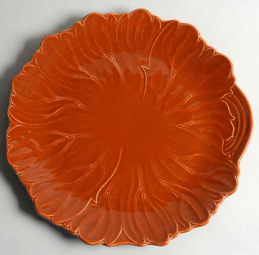 Woodfield Rust 13" Chop Plate (Round Platter) by Steubenville-1