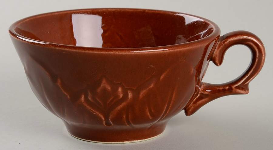 Woodfield Rust Flat Cup by Steubenville-1