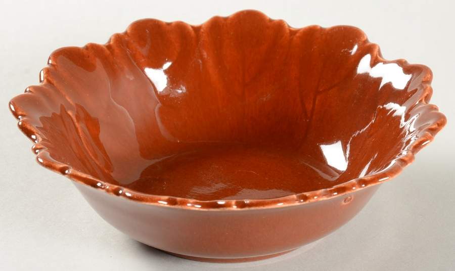 Woodfield Rust Individual Salad/Cereal Bowl by Steubenville-1