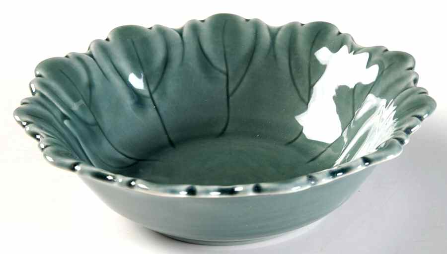 Woodfield Seafoam Green (Jungle) Individual Salad/Cereal Bowl by Steubenville-1