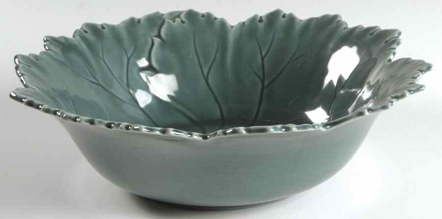 Woodfield Seafoam Green (Jungle) 11" Large Salad Serving Bowl by Steubenville-1