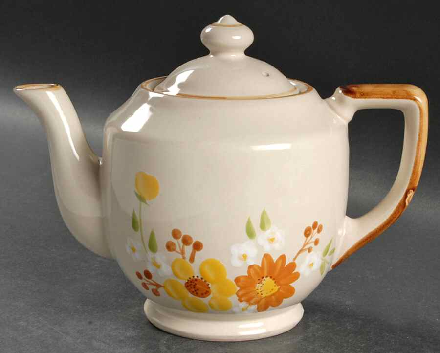 Autumn Glory Teapot & Lid by Stonecrest (JI)-1