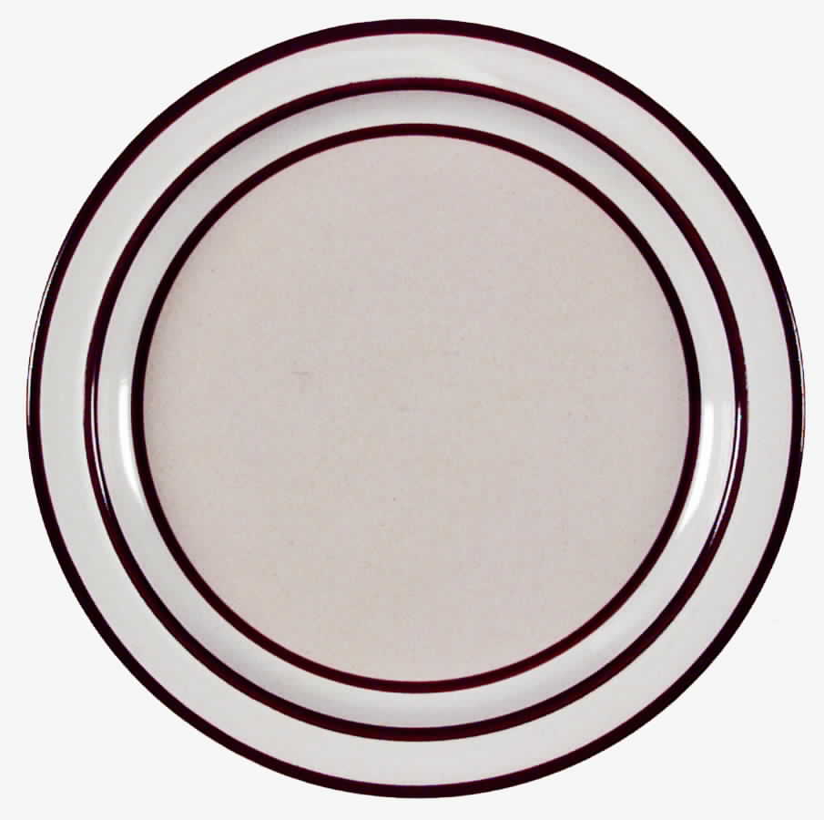 Carrousel Brown Bread & Butter Plate by Stonecrest (JI)-1