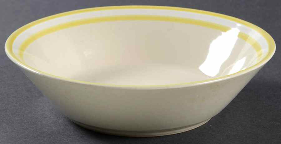 Carrousel Yellow Coupe Cereal Bowl by Stonecrest (JI)-1