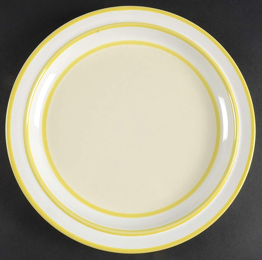 Carrousel Yellow 12" Chop Plate (Round Platter) by Stonecrest (JI)-1