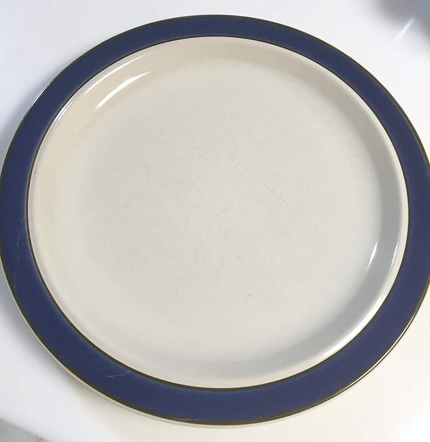 Midnight Blue Dinner Plate by Stonecrest (JI)-1