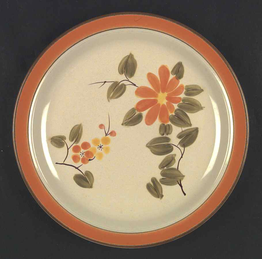 Peach Blossoms Dinner Plate by Stonecrest (JI)-1