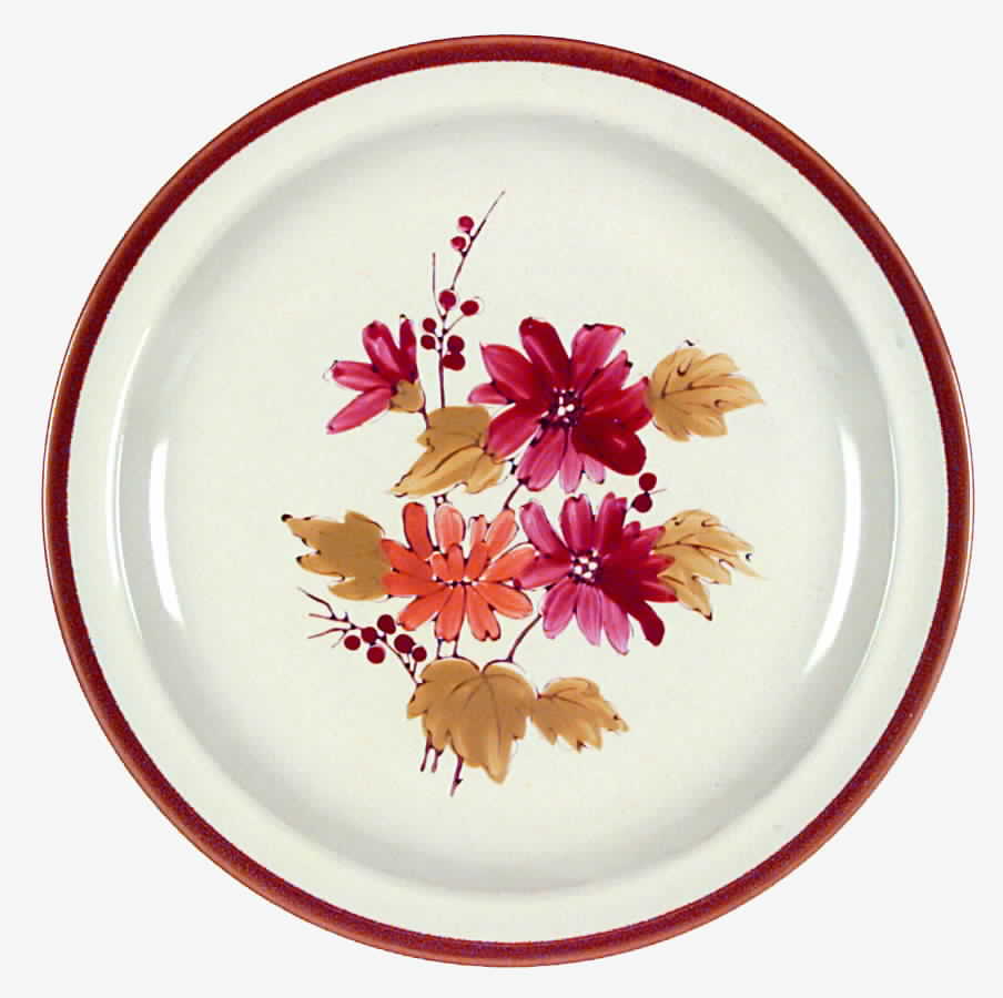 Plum Blossom Dinner Plate by Stonecrest (JI)-1