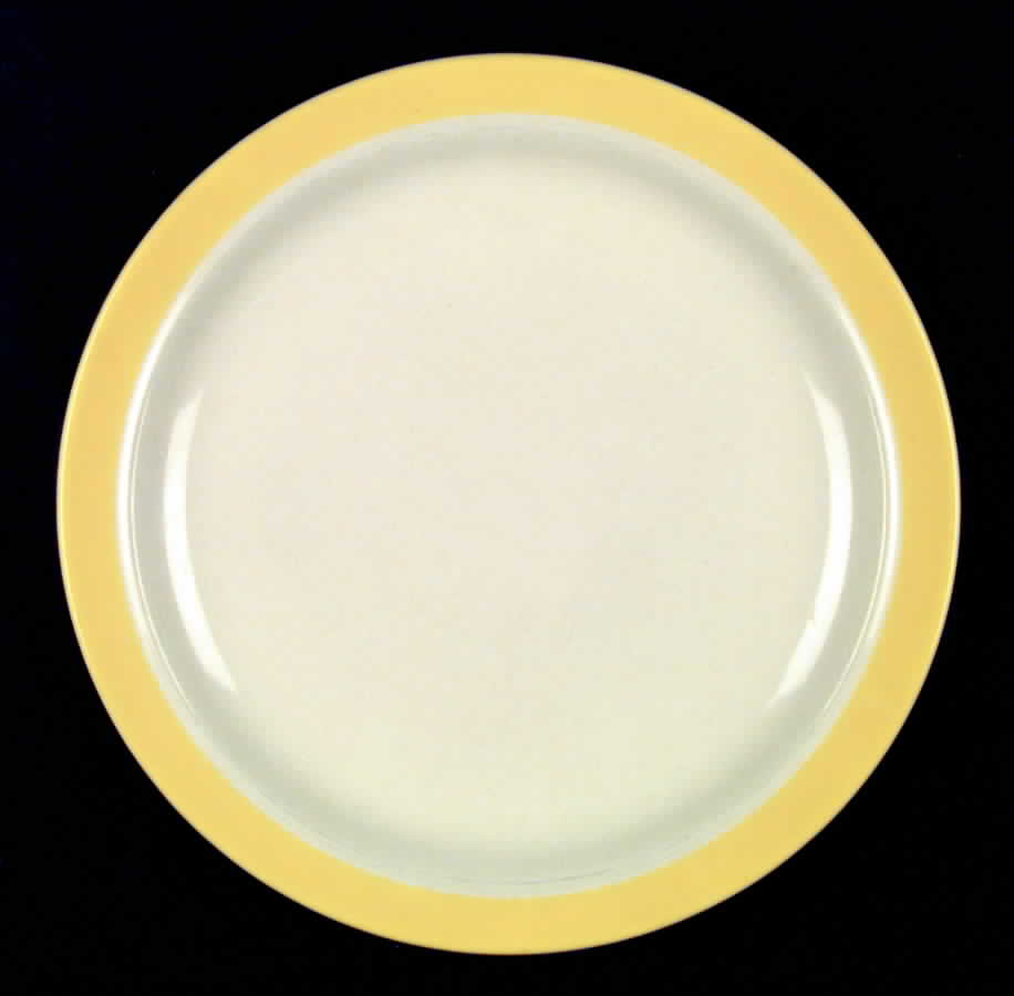Sandpebbles Yellow Dinner Plate by Stonecrest (JI)-1