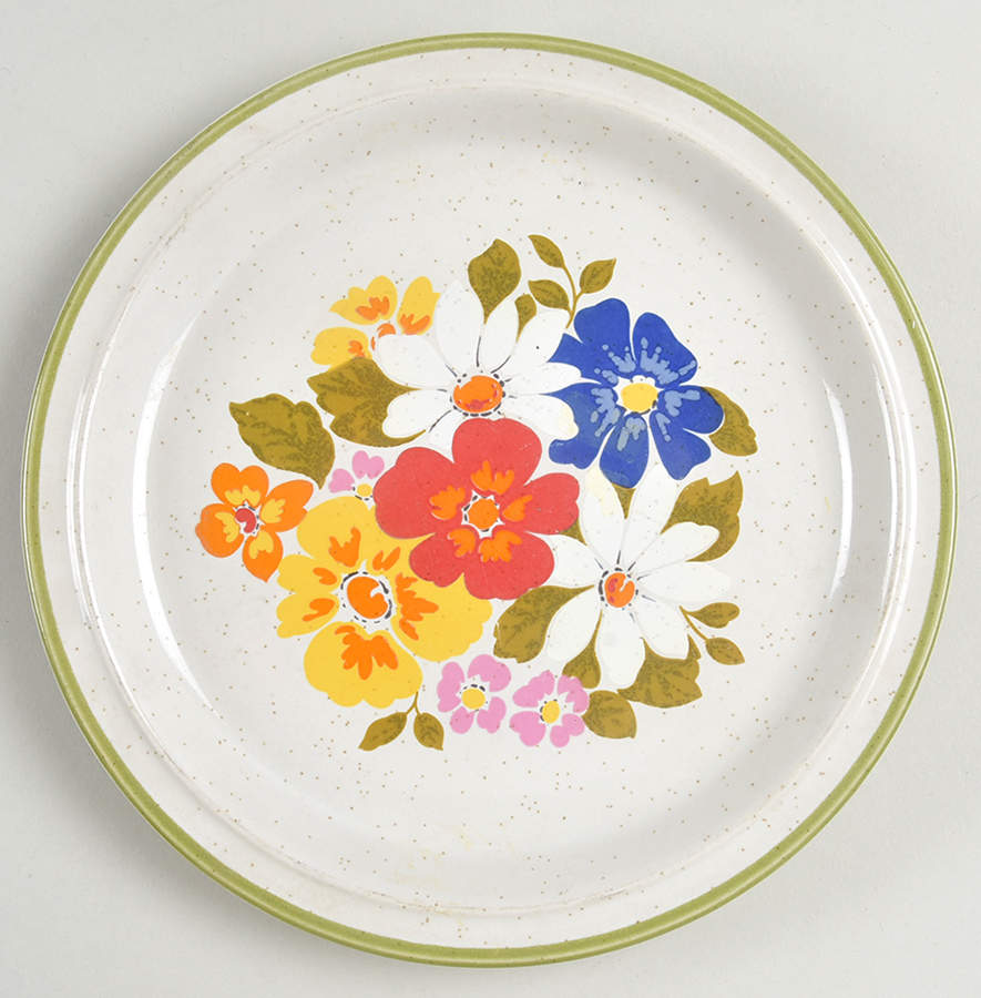 Summer Garden Salad Plate by Stonecrest (JI)-1
