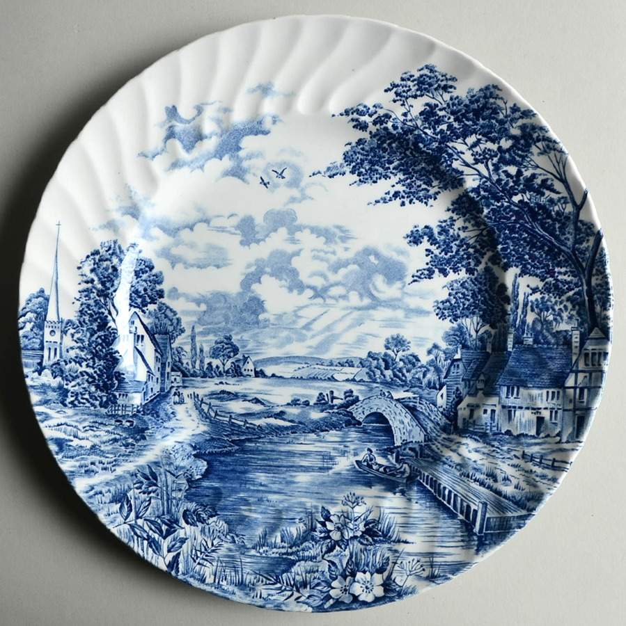 Bluebrook Dinner Plate by Staffordshire-1