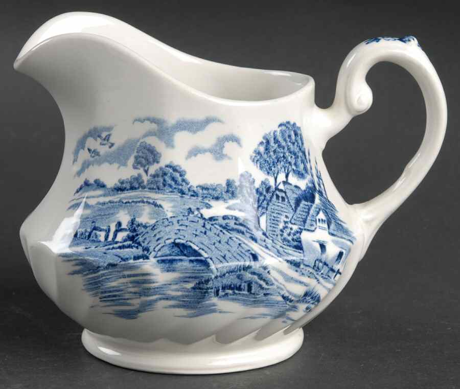 Bluebrook Creamer by Staffordshire-1
