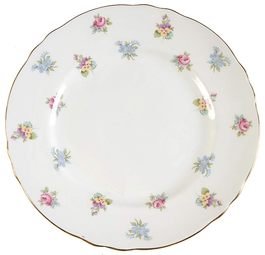 Bouquet Salad Plate by Staffordshire-1