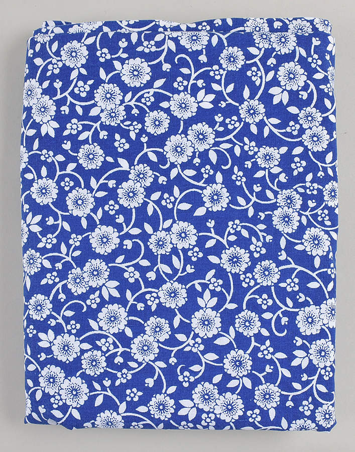 Calico Blue (Burleigh Stamp) 52" x 70" Oblong Tablecloth by Staffordshire-1