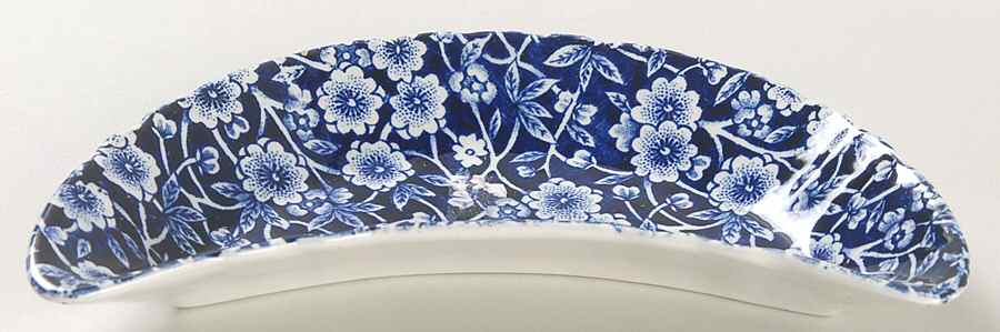 Calico Blue (Burleigh Stamp) Bone Dish by Staffordshire-1